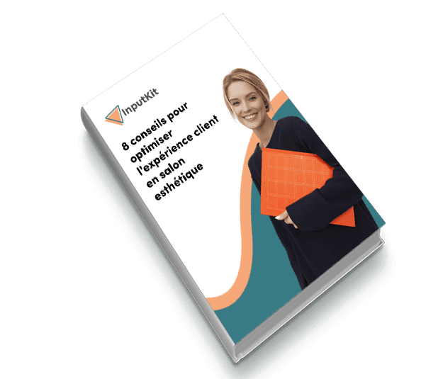 Aperçu du guide gratuit : 8 conseils pour améliorer l'expérience client en salon esthétique