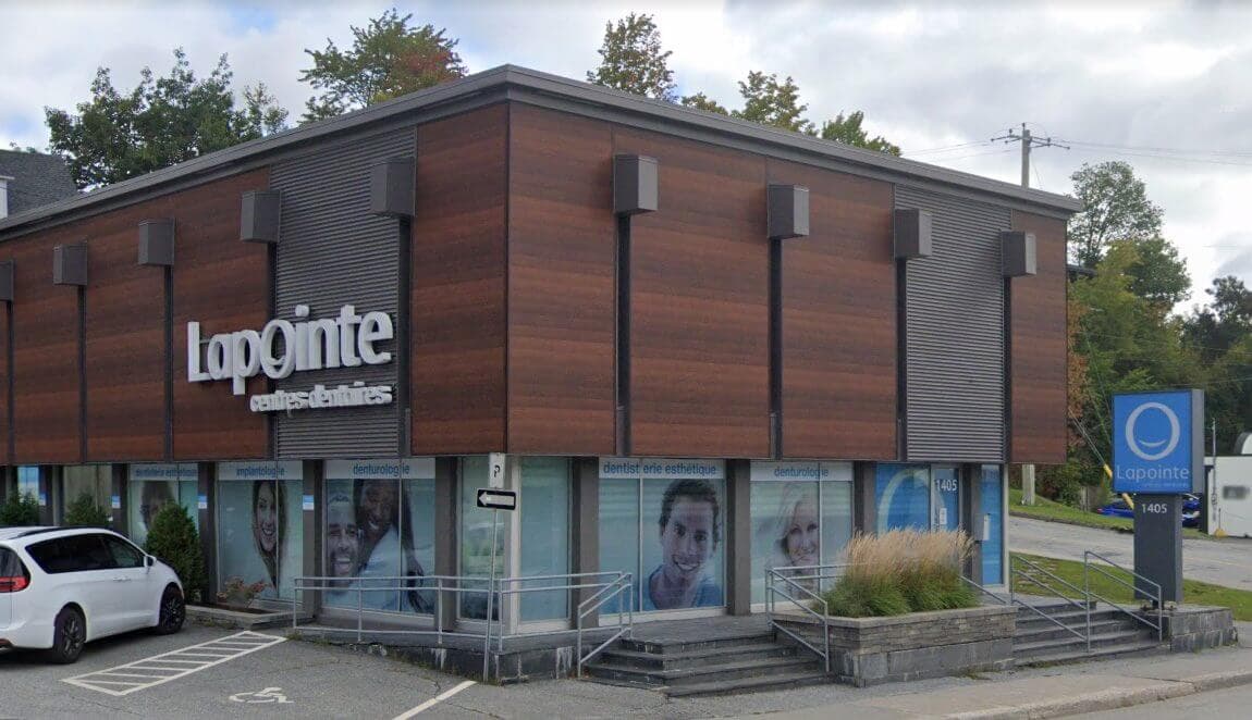 Accueil d'une clinique des Centres Dentaires Lapointe
