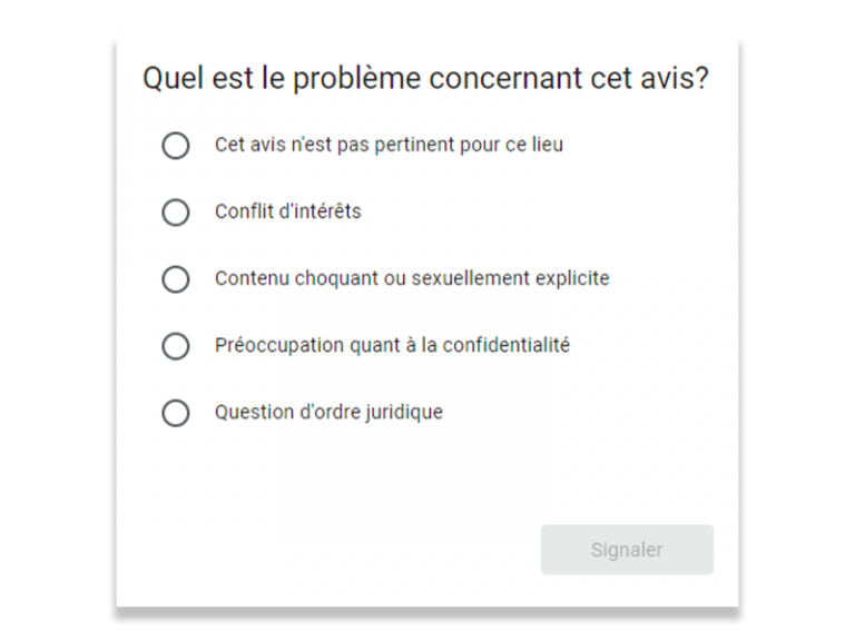 Devraiton supprimer les avis Google négatifs? + Comment faire Inputkit