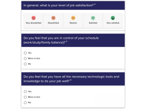 Employee survey questions