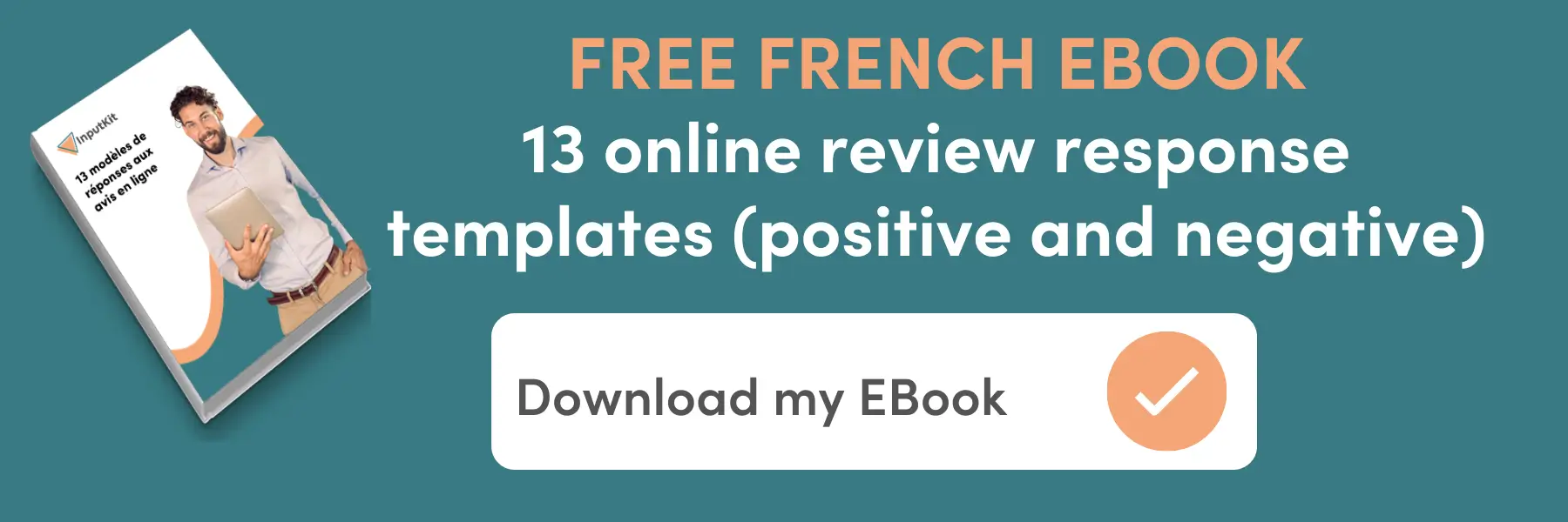 Free french EBook 13 online response templates (positive and negative)