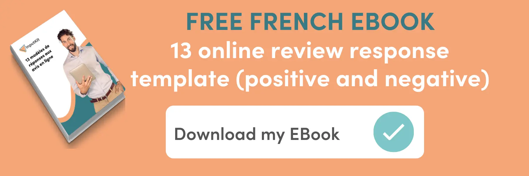 Free french EBook 13 online response templates (positive and negative)